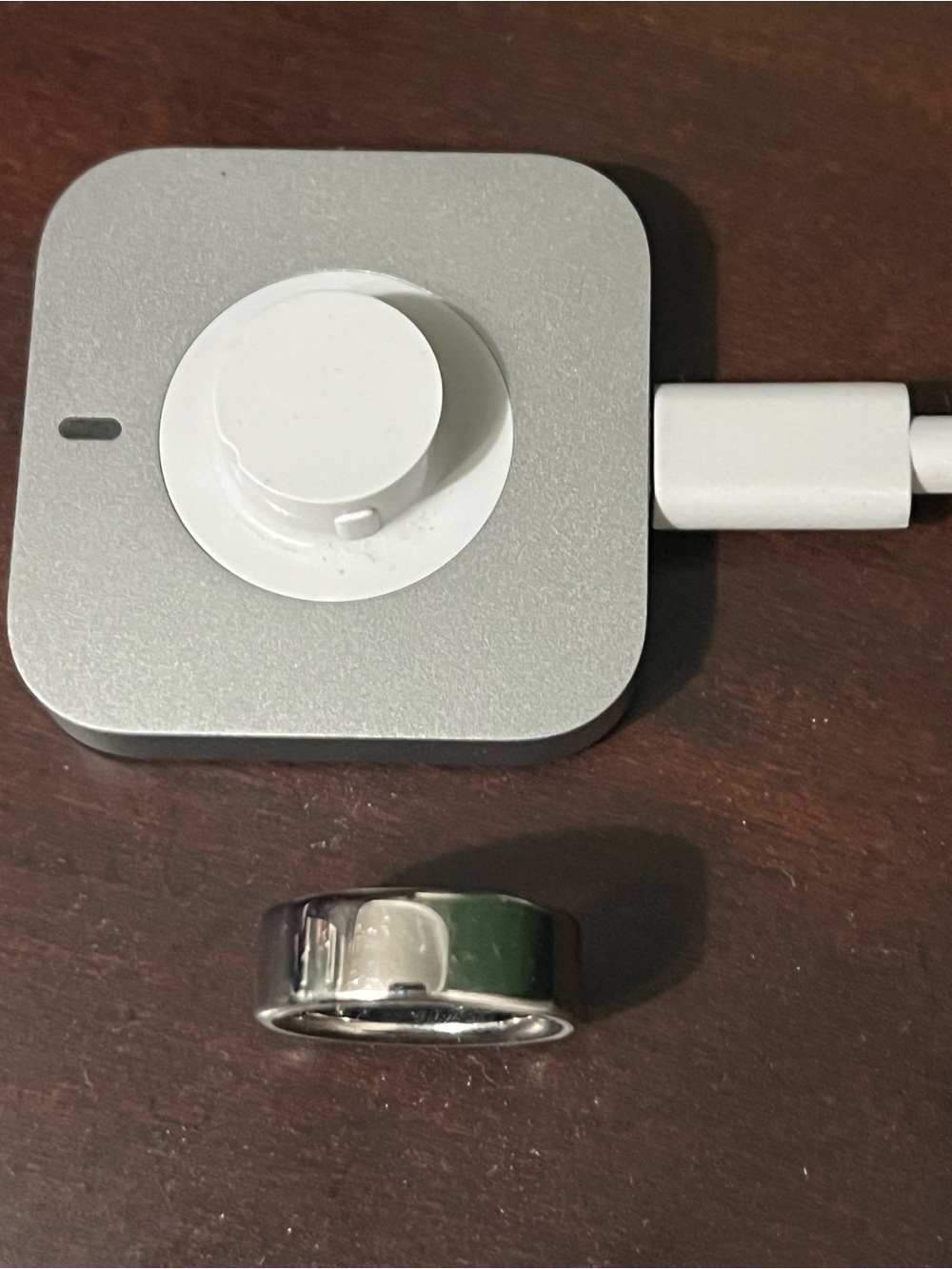 Oura Silver Metallic Smart Ring